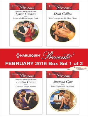 cover image of Harlequin Presents February 2016, Box Set 1 of 2